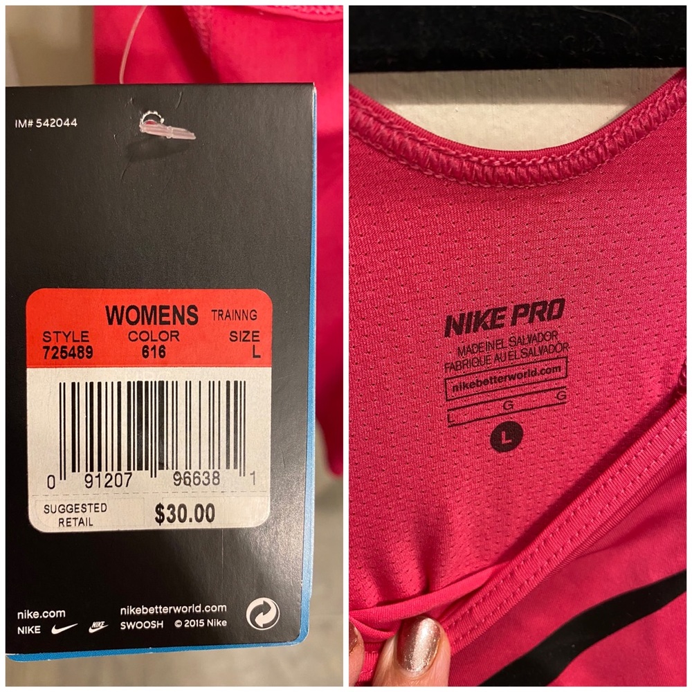 Nike Razor Back Tank (NWT) - Size Large - Picture 4 of 4
